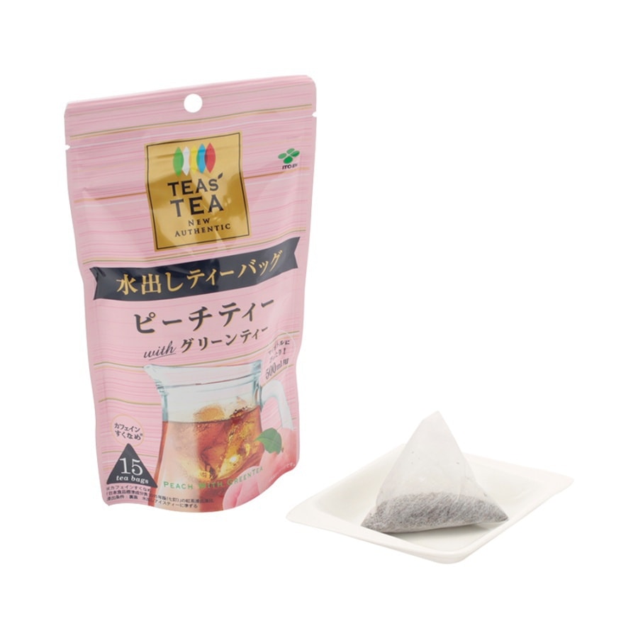 ITOEN TEAS'TEA New Authentic Watering Tea Bag Peach 15Packs