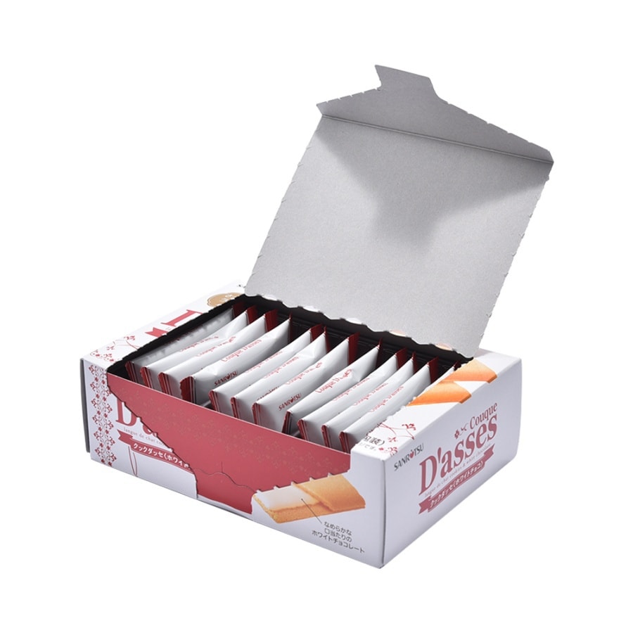 Cake Cook Dasse White Chocolate 12 Pieces
