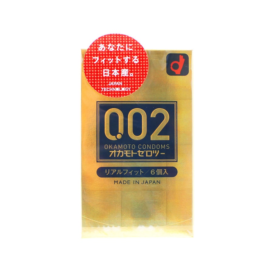 0.02mm Condom Real Fit 6pcs