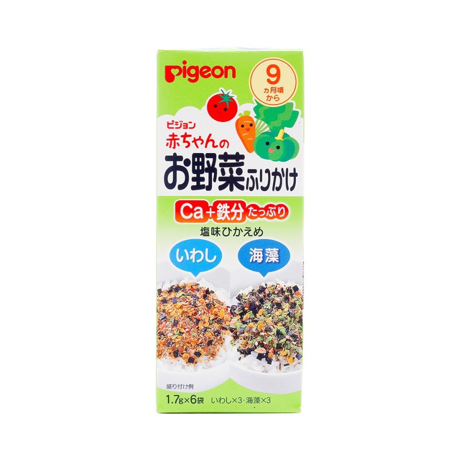 Baby Food Mixture Sardine and Seaweed 9M+ 1.7g×6bags