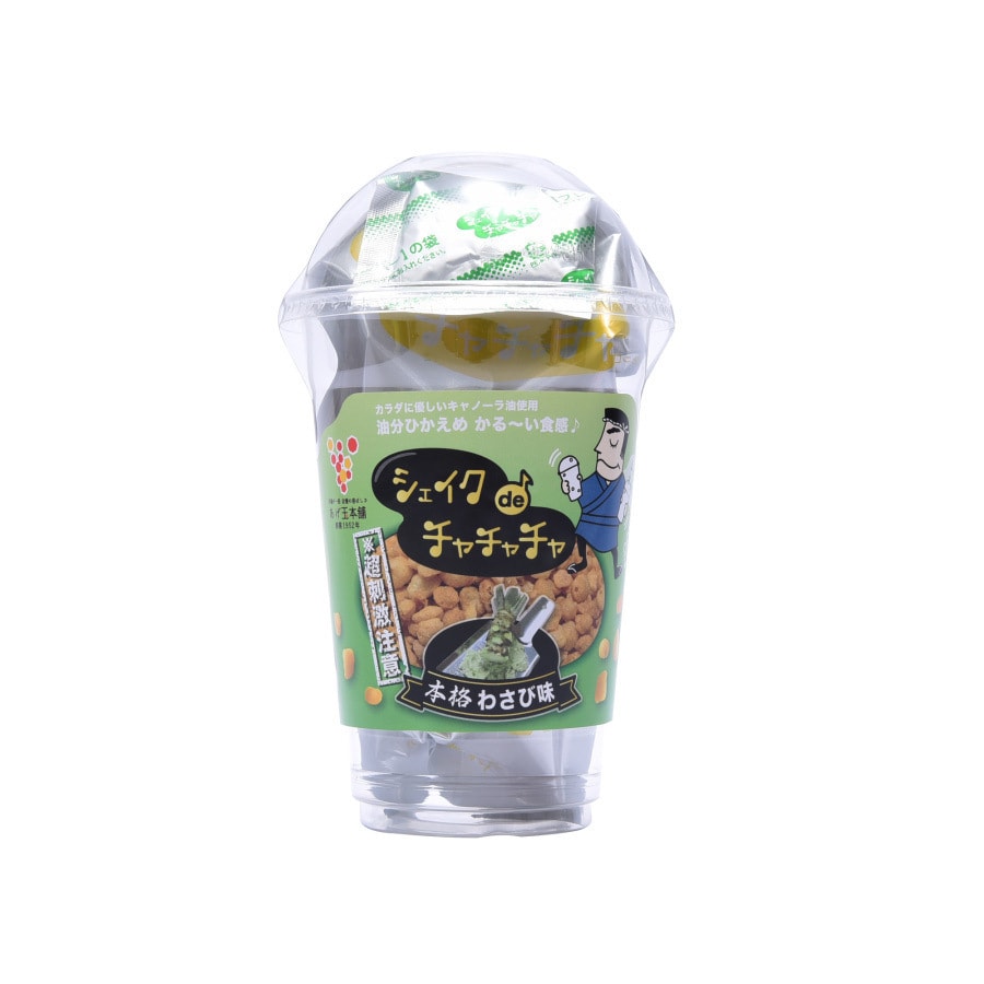 Kyowa Shake De ChaChaCha Fried Snack Wasabi Flavor 66g