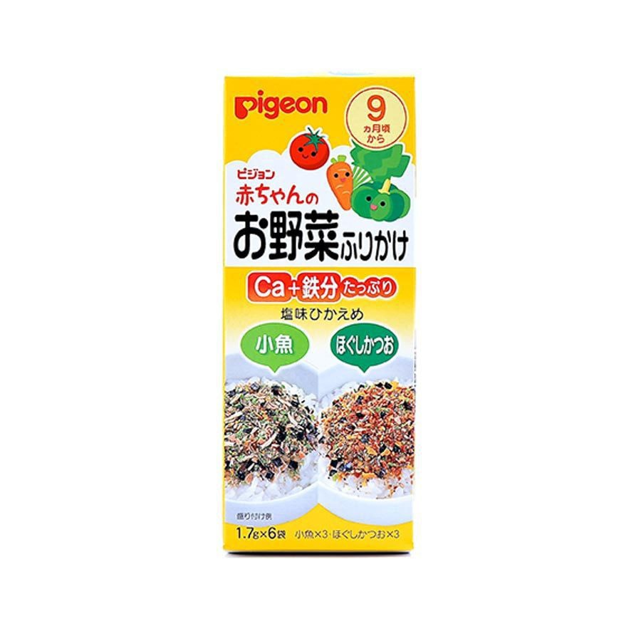 Baby Vegetable Sprinkle Plus Small Fish and Bonito 9M+ 1.7g×6bags