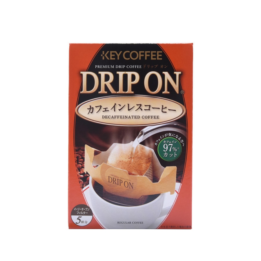 KEY COFFEE Drip On Decaffeinated Coffee 8g×5bags