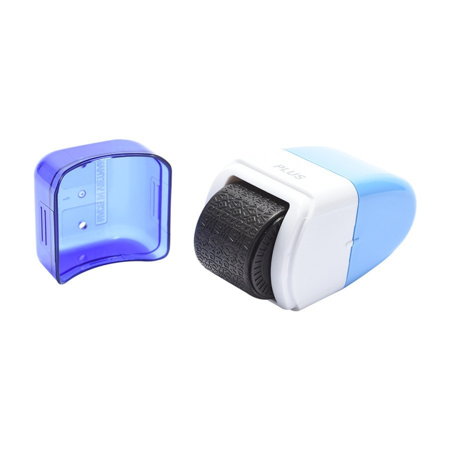 Guard Your ID Roller Stamp Keshipon Mini #Blue 1pc