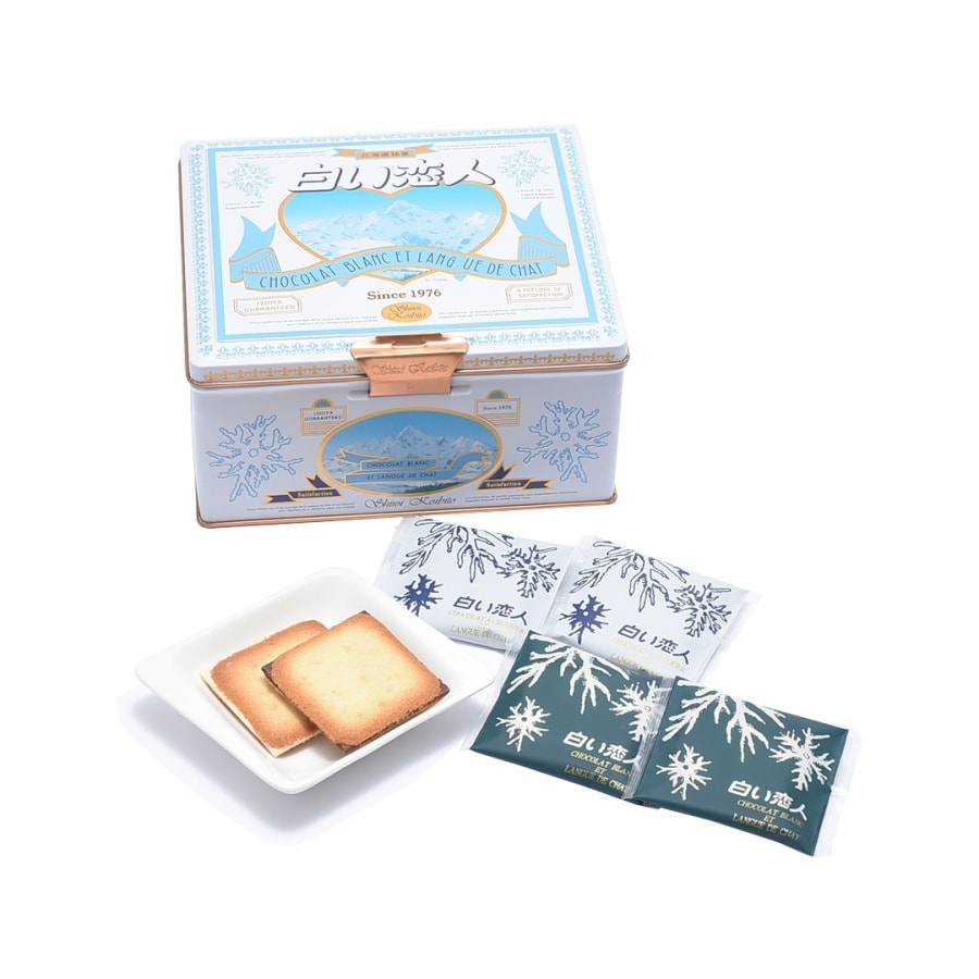 ISHIYA Shiroi Koibito Chocolate Box 36 Pieces Mix White and Black Chocolate
