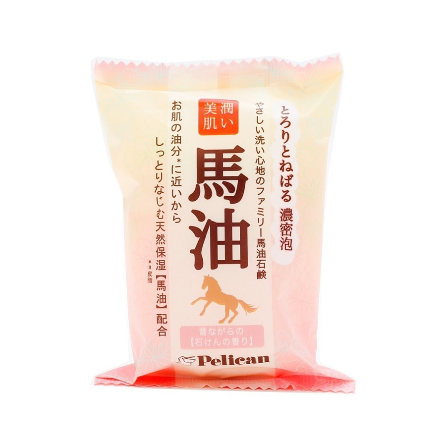 Japanese Pure Horse Oil Soap 80g