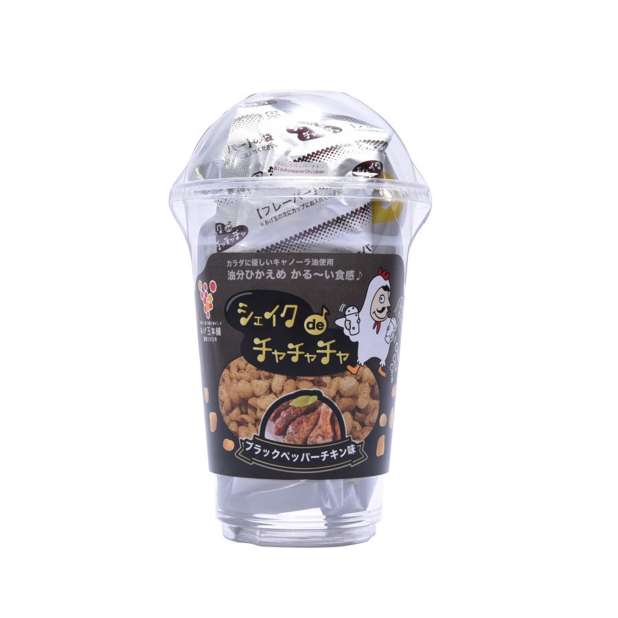 Kyowa Shake De ChaChaCha Fried Snack Blackpepper Chicken Flavor 66g