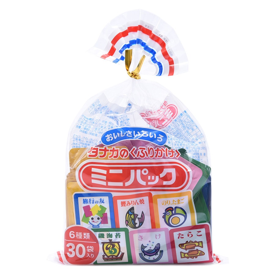 TANAKAFOODS Six Tastes Furikake Mini Pack 75g