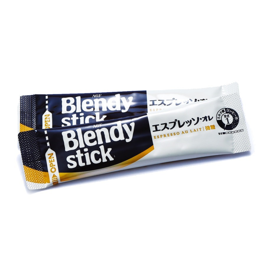 Blendy Stick Cafe Espresso Au Lait Less Sugar 8.5g×10sticks
