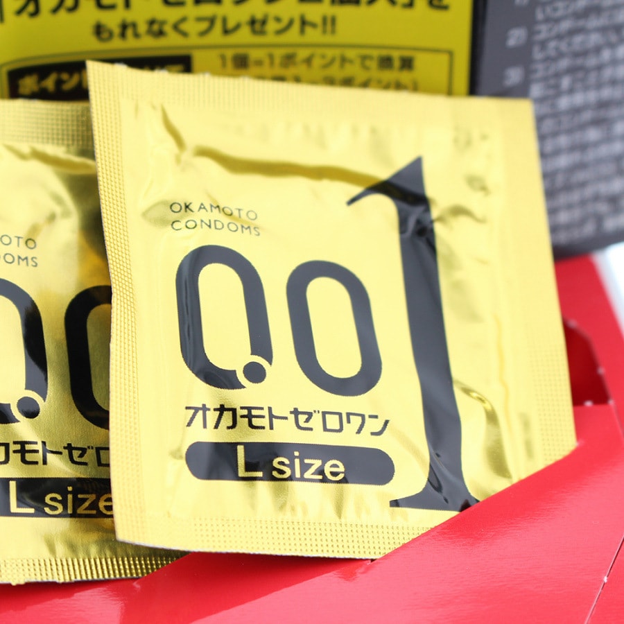 Zero-One Condom L size 3pcs