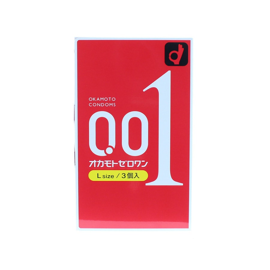 Zero-One Condom L size 3pcs