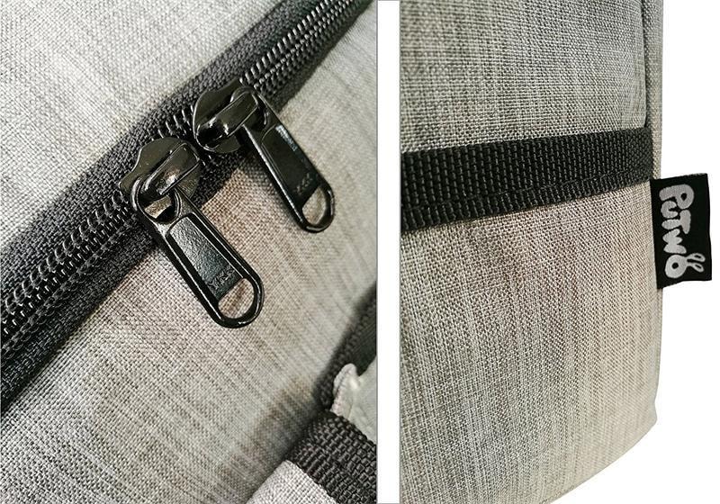 Large Capacity with Adjustable Shoulder Strap Lunch Bag #Grey
