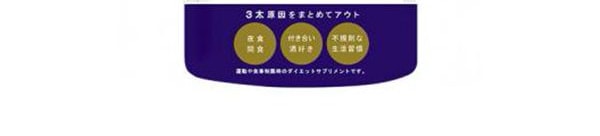 日本GRAPHICO 愛吃的秘密 脂肪消失白芸豆熱控減肥片 夜用 11.7g