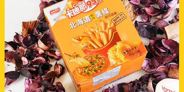 台湾卡迪那 95度C 北海道风味薯条 经典香辣味 18g*5袋入