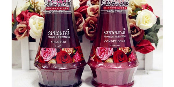 日本SPR SAMOURAI 千朵玫瑰香氛精華無矽護髮素 550ml