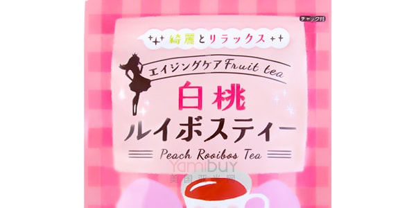 Peach Rooibos Herbal Tea, 10tea bags