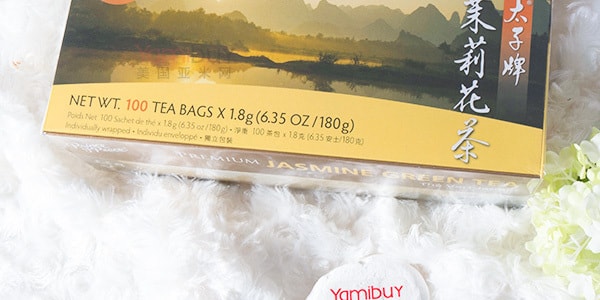 美国太子牌 特级茉莉绿茶包 100包入 180g