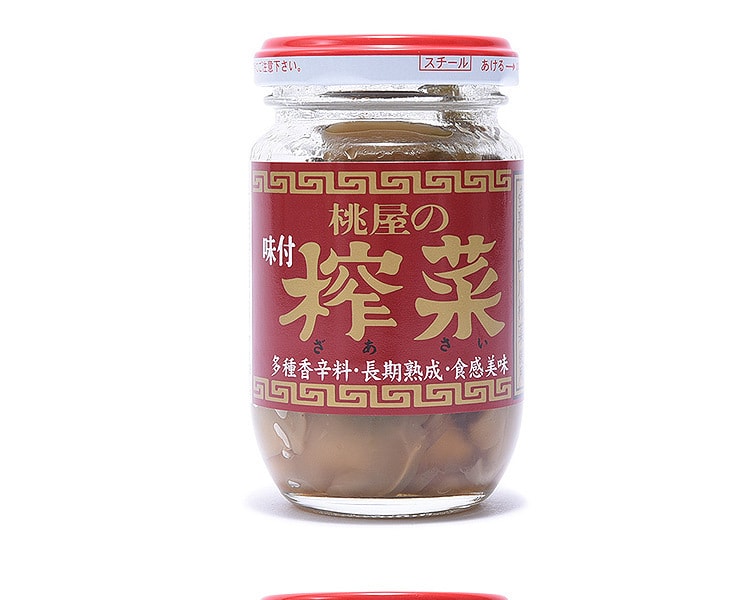 [日本直邮] 日本MOMOYA桃屋 佐味榨菜罐头 100g