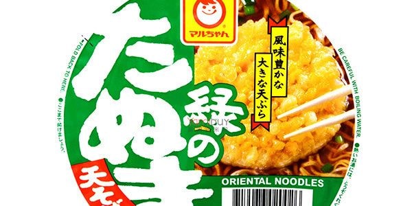 日本MARUCHAN 天婦羅蕎麥麵 即食拉麵 綠盒 碗裝 99g