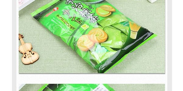 日本TAKARA 宇治抹茶夹心曲奇饼干 210g 期间限定