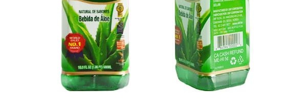 韓國OKF ALOE VERA KING 天然蜂蜜蘆薈汁 加入果肉 500ml