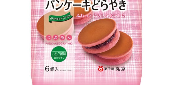 日本丸京果子庵 鬆餅新味覺銅鑼燒 草莓口味 6 310g
