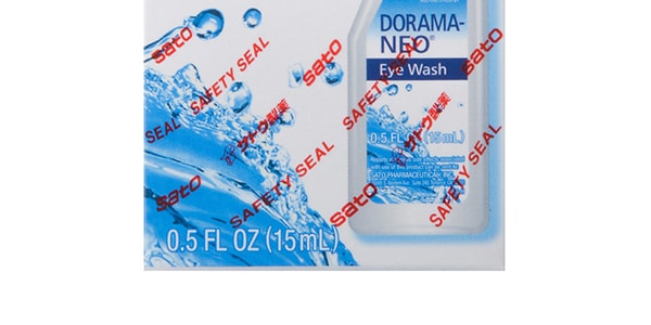 日本SATO佐藤 DORAMA-NEO洗眼用眼藥水15ml 溫和淚水配方