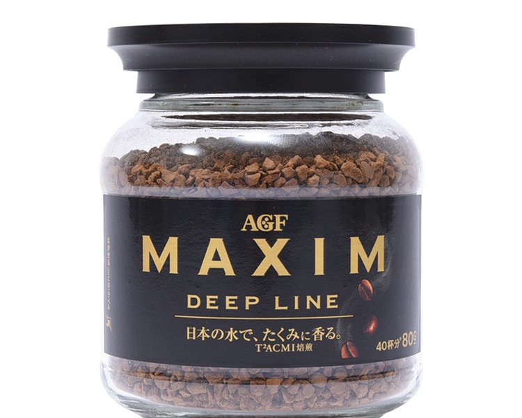 [日本直邮] 日本AGF MAXIM深度烘培瓶装速溶咖啡 80g