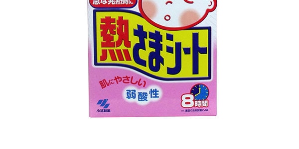 日本KOBAYASHI小林製藥 兒童發燒降溫冷貼 16片入