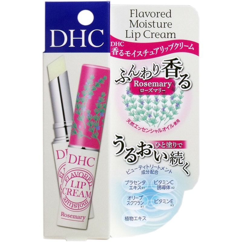 日本DHC 散發香味的润唇膏 迷迭香 1.5g