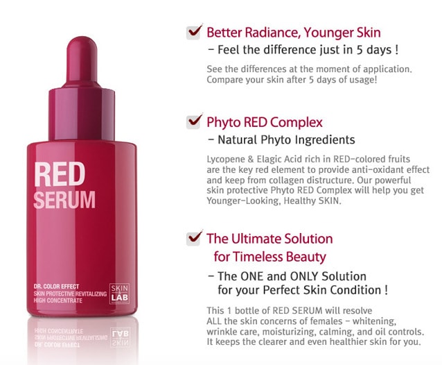 SKIN  LAB Red Serum 40ml