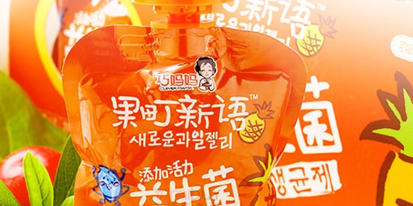 韩国巧妈妈 果町新语 益生菌 菠萝味 240g
