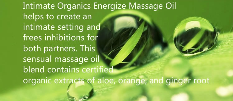 Adult Energize Massage Oil Fresh Orange  Wild Ginger 120ml