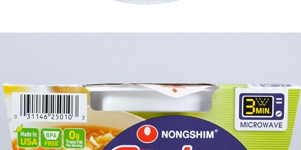 韓國NONGSHIM農心 可微波碗麵香辣味 86g