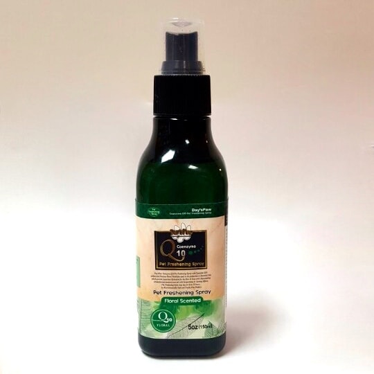 NATURAL PET Refreshening Spray/Odor Eliminator w/ CoQ10 Enzyme (Floral Scent) 6oz