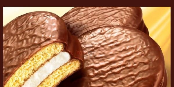 韓國LOTTE樂天 巧克力奶油夾心派 6枚入 168g