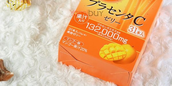 日本EARTH制药  OTSUKA肌C 胎盘素精华口服果冻 芒果口味 31条经济装