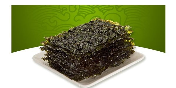 WANG Green Tea Flavor Seaweed 16pcs - Detail