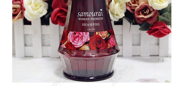 日本SPR SAMOURAI 千朵玫瑰香氛精華無矽洗髮精 550ml