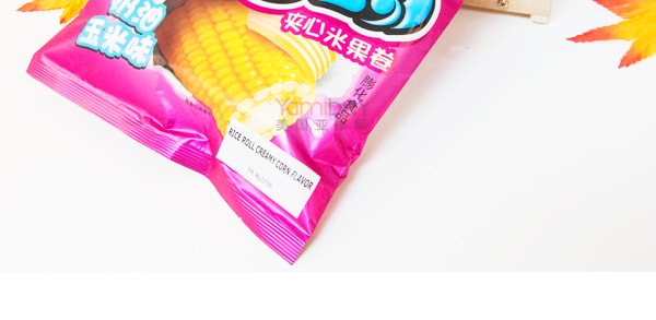台灣徐福記 米格瑪夾心米果捲 奶油玉米口味 90g