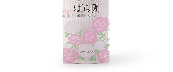 日本SHISEIDO资生堂 ROSARIUM玫瑰园 玫瑰精华保湿沐浴乳 300ml