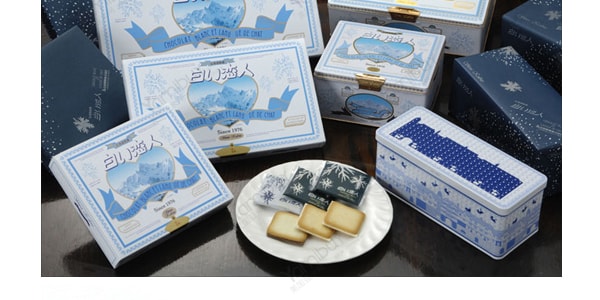【延续浪漫】日本ISHIYA石屋制果 白色恋人 白巧克力饼干 12枚装
