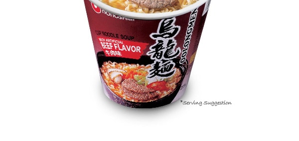 韩国NONGSHIM农心 3分钟泡食乌龙杯面 美味牛肉味 75g