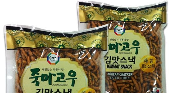 韓國三進牌 天然海苔點心條 大包裝360g