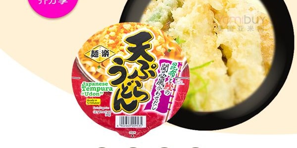日本HIKARI 日式天婦羅味烏龍麵 90g