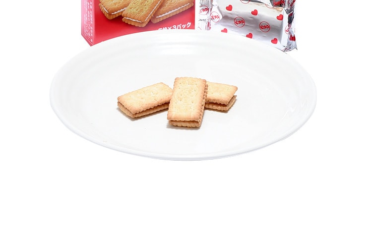 [日本直邮] 日本GLICO格力高 BISCO乳酸菌幼儿夹心曲奇饼干 15枚