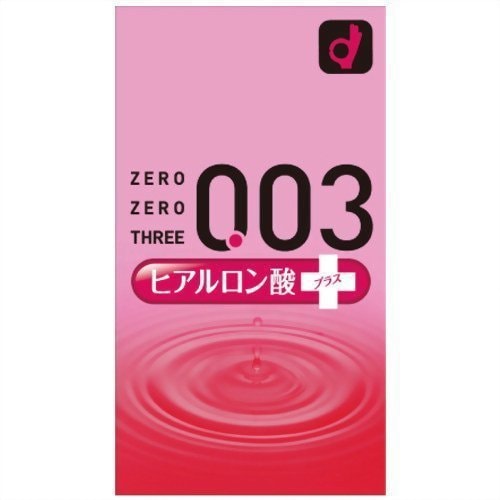 日本OKAMOTO冈本 超薄安全套 透明质酸版 10个装