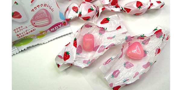 日本SAKUMA佐久間 草莓牛奶雙層夾心奶糖 100g