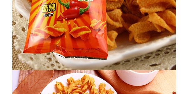 台灣聯華食品 可樂果 豌豆脆脆辣 48g 阿妹代言