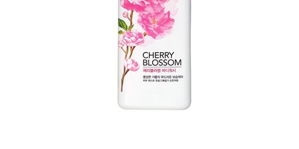 韓國LG ON THE BODY安寶迪 花香弱酸性清潔沐浴露 875ml #綻放櫻花